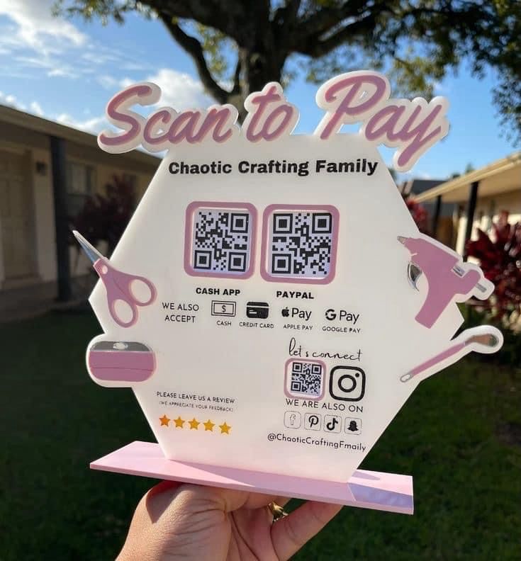 Occupation QR Stand - Design 3