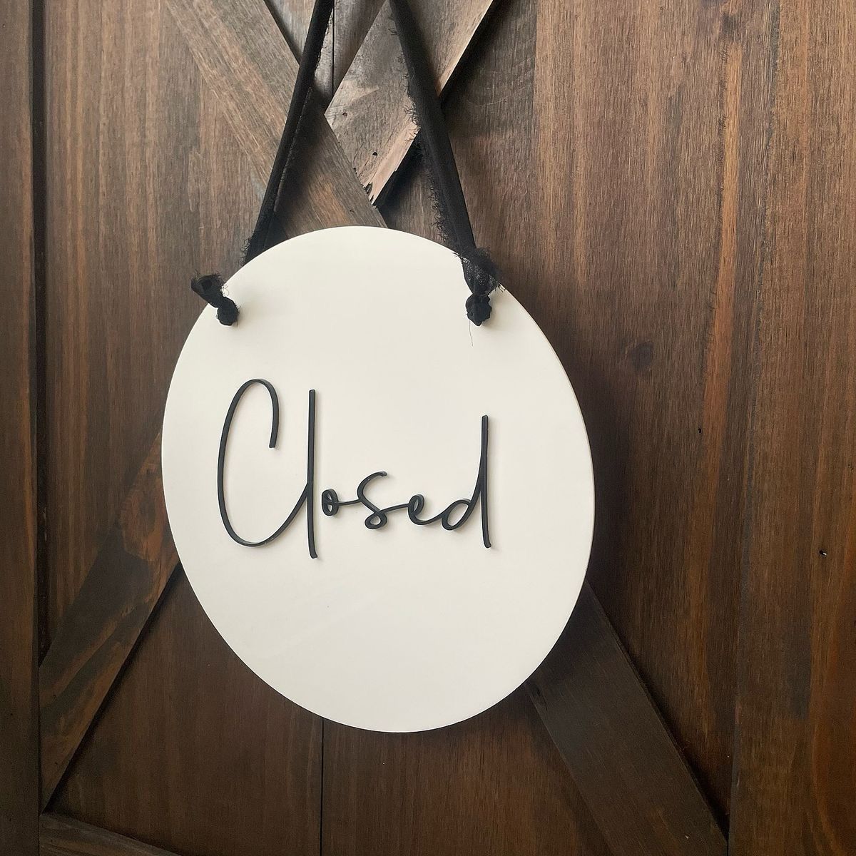 Open/Close Sign - Design 3