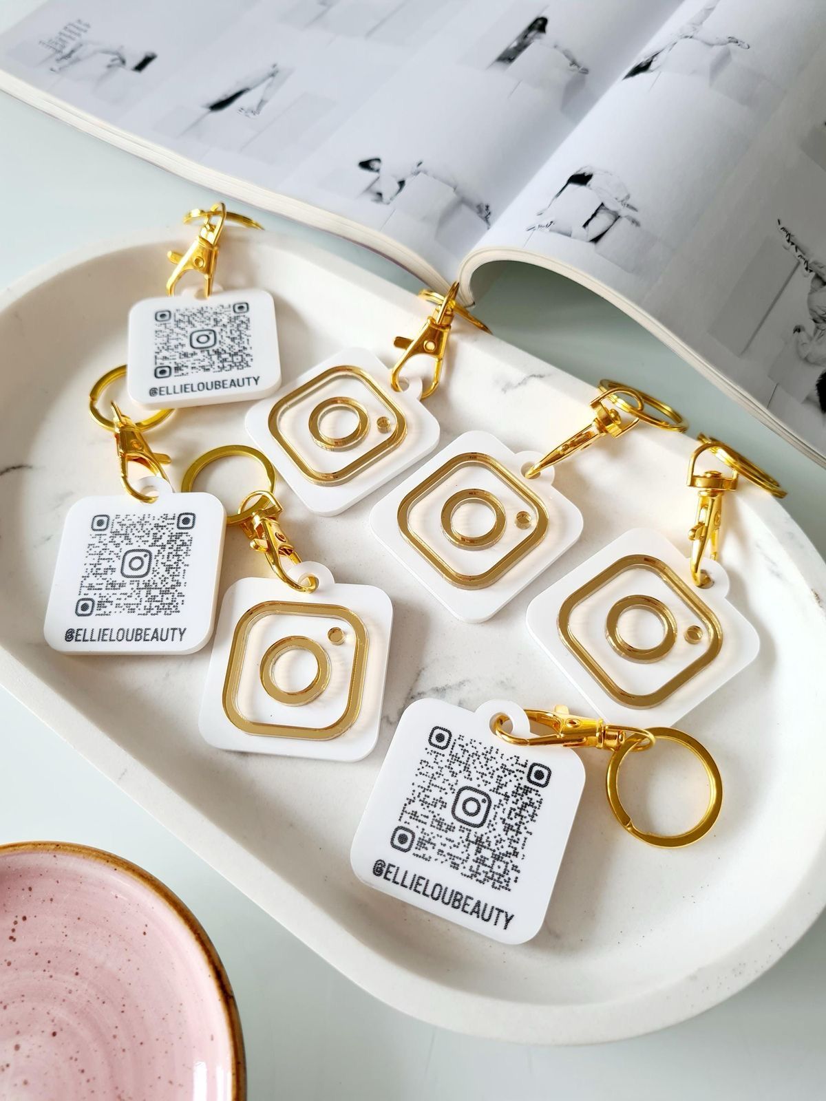 QR KeyChain - Design 1