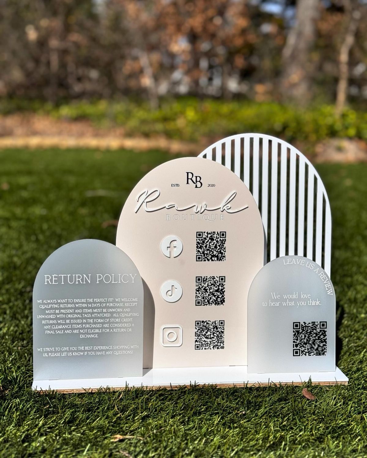 QR Stand - Design 1