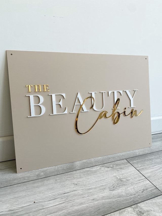 Business Sign (Wall Mounted) - Design 2