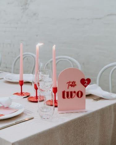 Table Numbers - Design 3