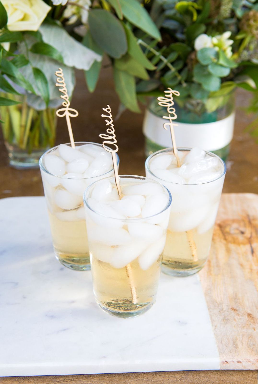 Engraved drink stirrers - Design 3