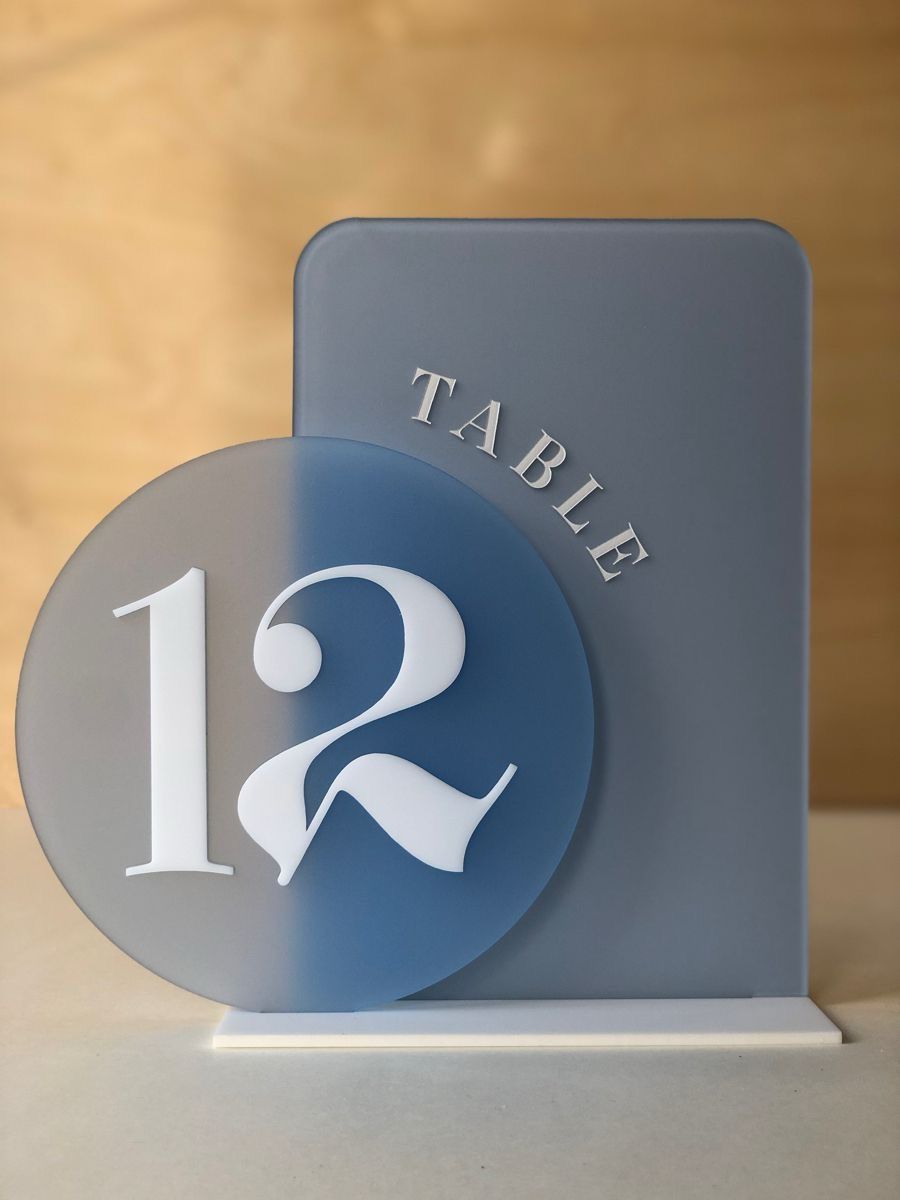 Table number - Design 2