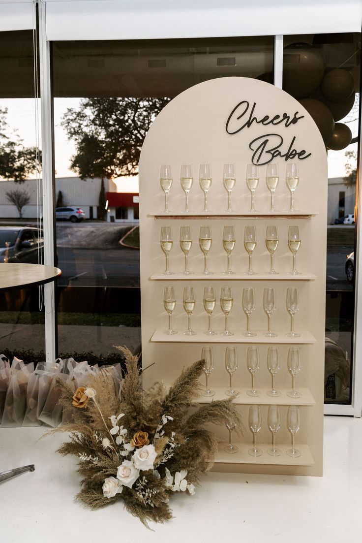 Champagne Wall - Design 1